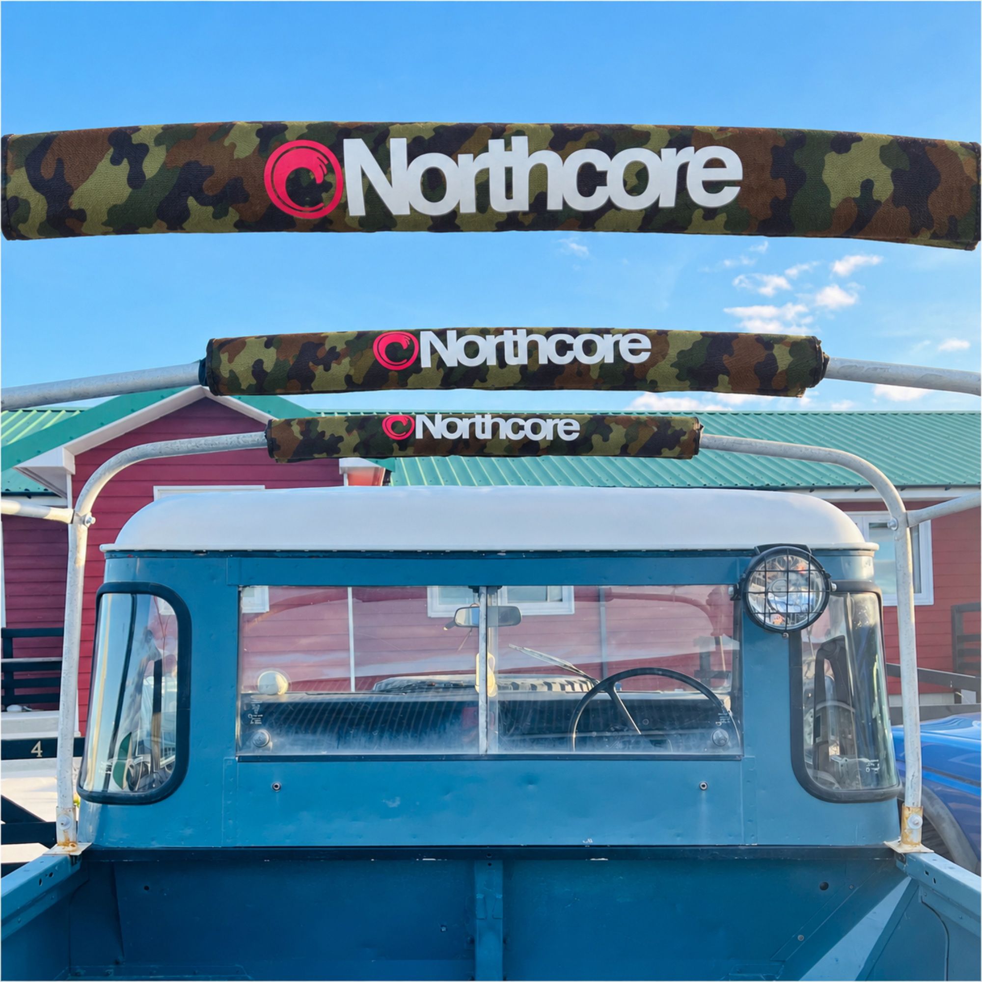 2026 Northcore Tagbøjle Bred Belastning 72cm Puder Noco21bb - Camo